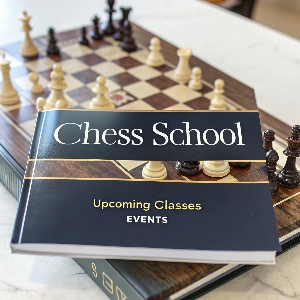 Chess School Brochure Cover